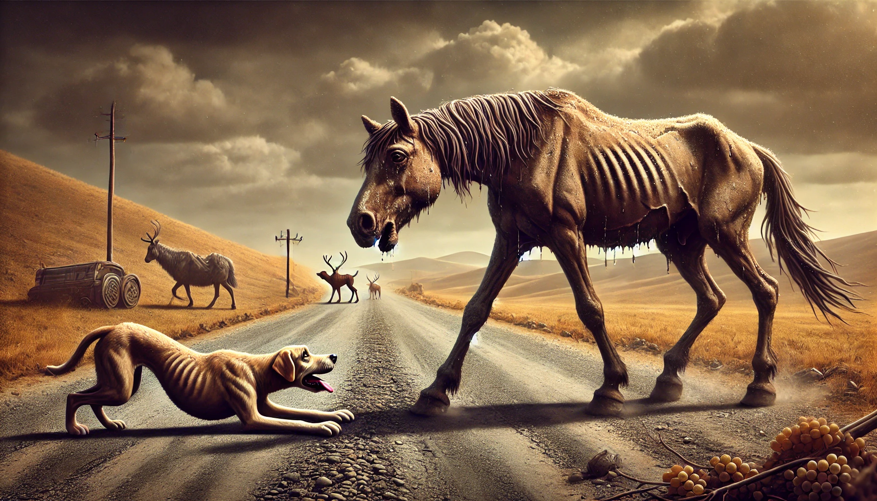 Aç at yol almaz, aç it av olmaz atasözünün anlamı nedir?