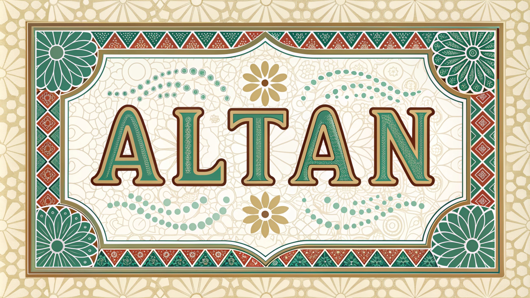 Altan ne demek? Altan isminin anlamı nedir?