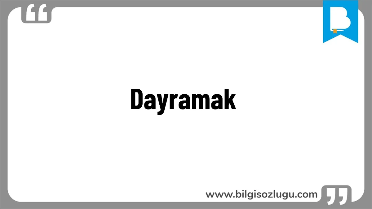 Dayramak