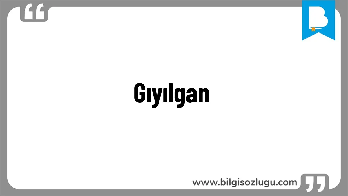 Gıyılgan