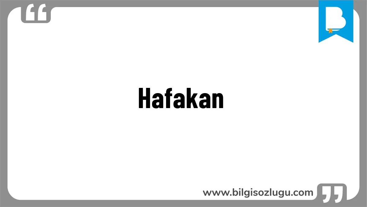 Hafakan
