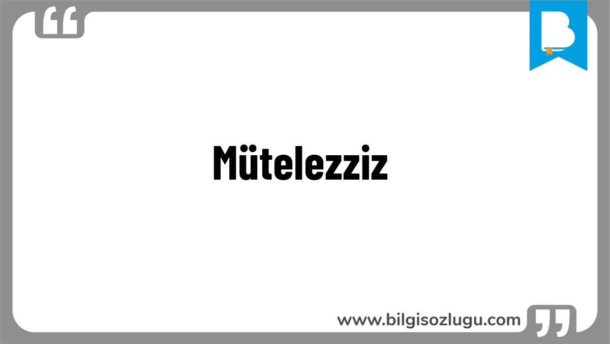 Mütelezziz