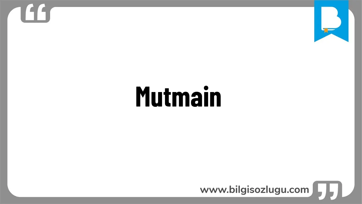 Mutmain