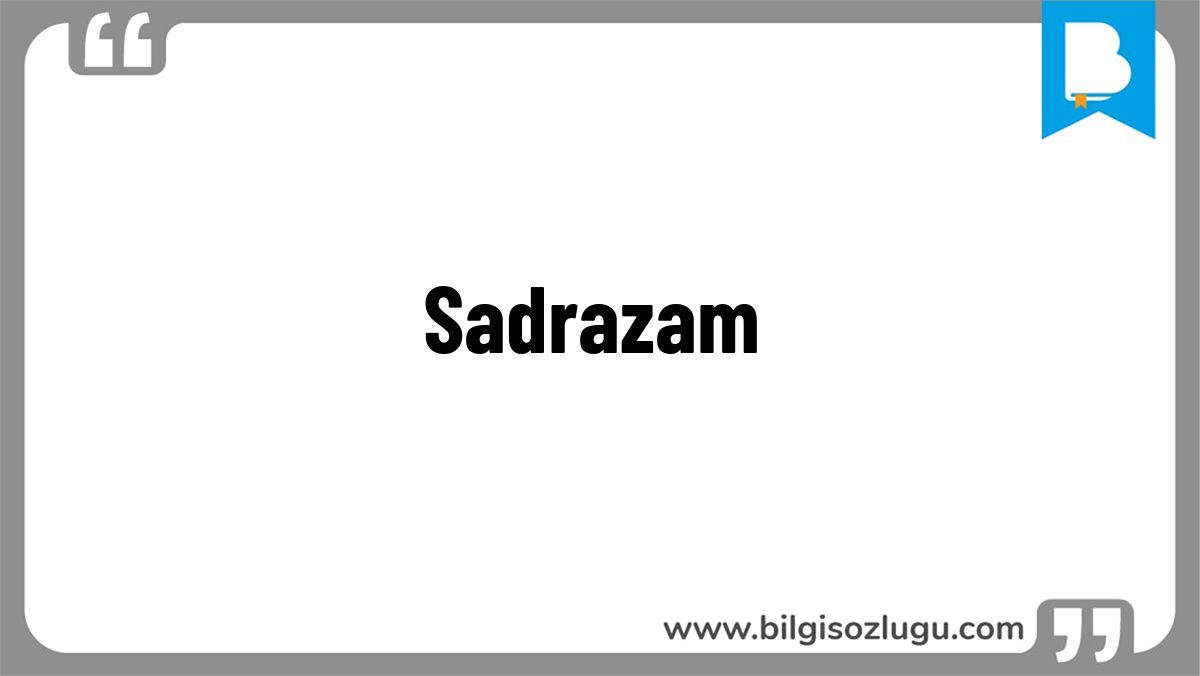 Sadrazam