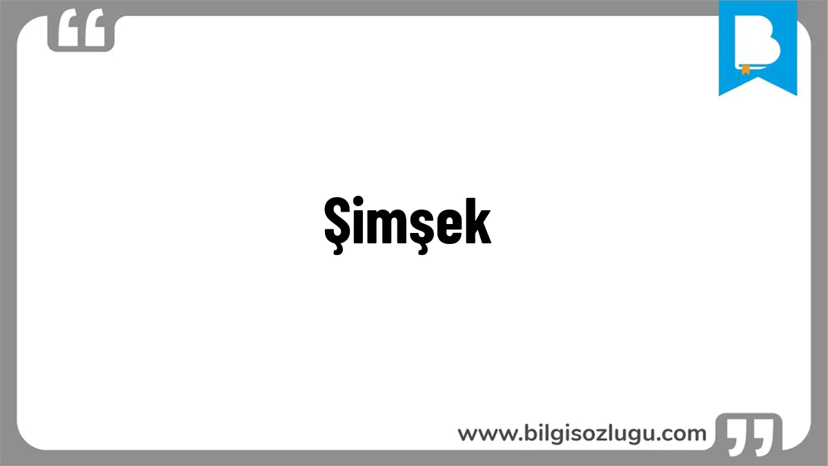 Şimşek