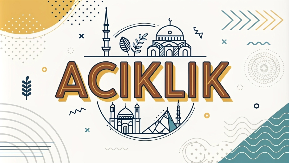 Açıklık ne demek? Açıklık kelimesinin anlamı nedir?