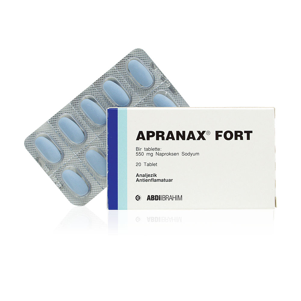 Apranax Fort 550 mg nedir ve ne için kullanılır? Yan etkileri nelerdir?