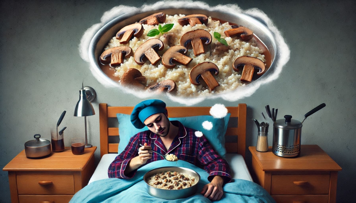 Rüyada mantarlı risotto yemek ne anlama gelir?