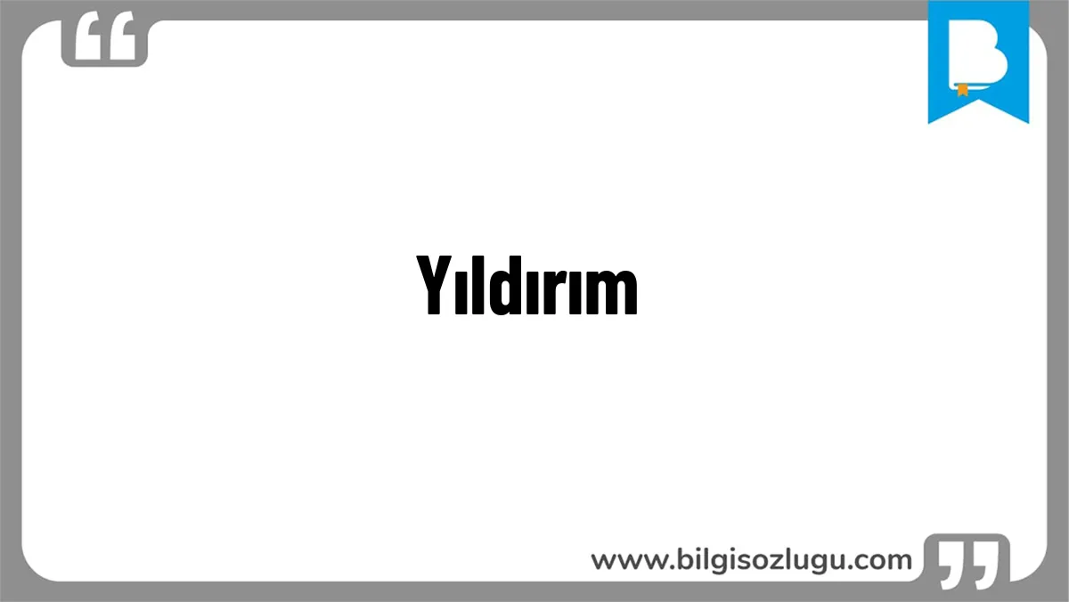 Yıldırım